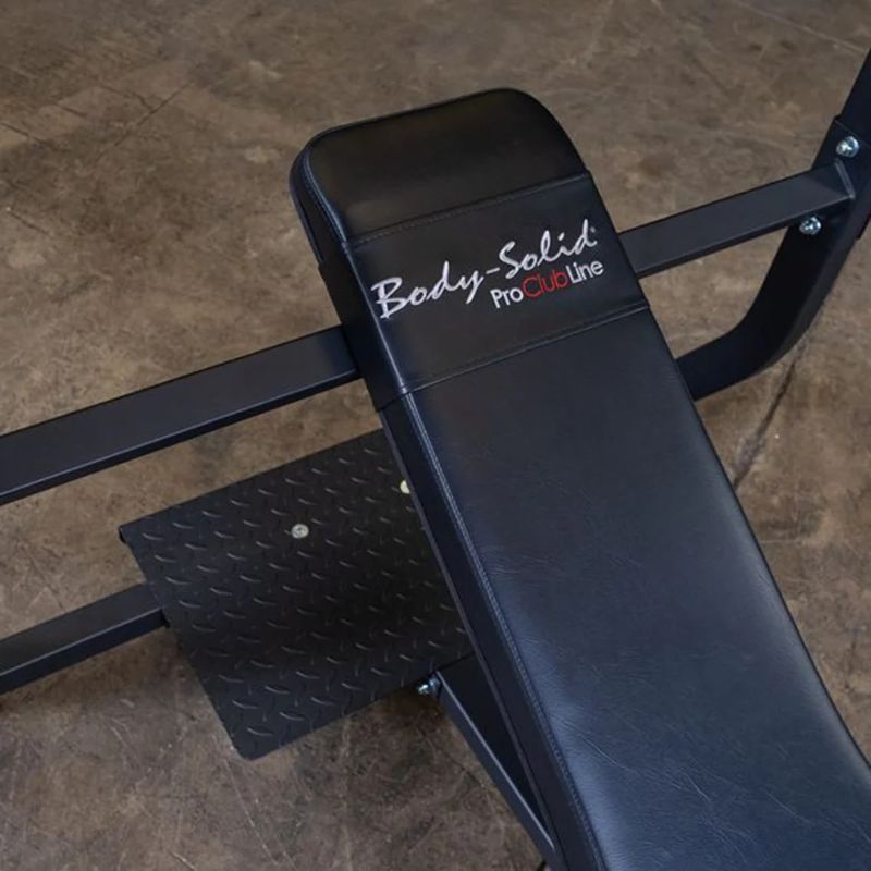 Body-Solid (#SOIB250) Pro Clubline Olympic Incline Bench in Black