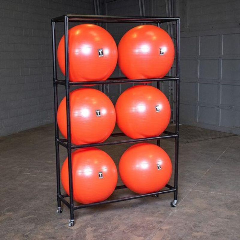 Body-Solid (#SSBR100) Balance Ball Rack in Black