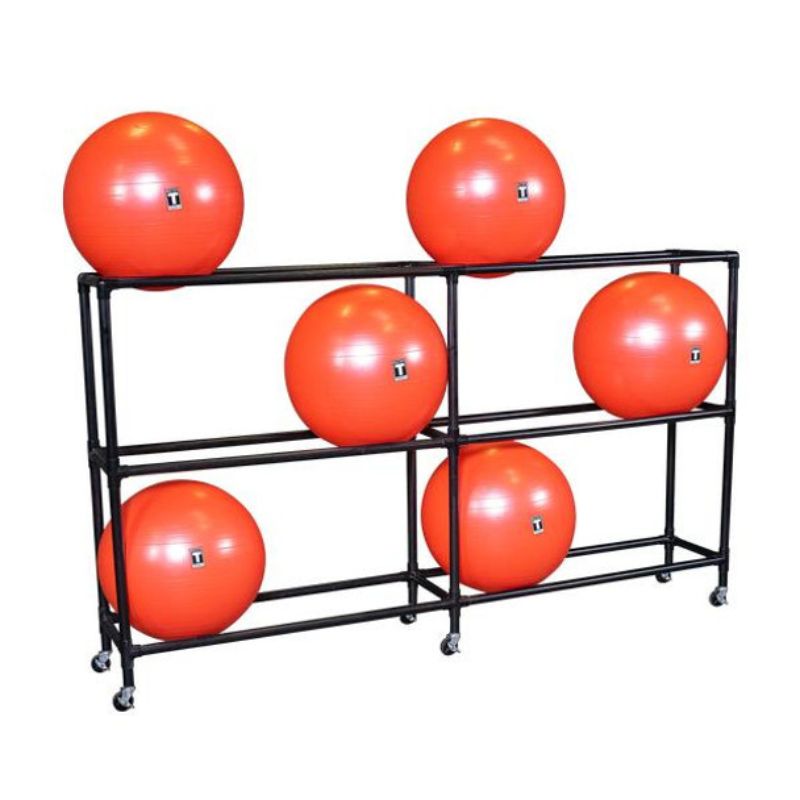 Body-Solid (#SSBR200) Balance Ball Rack in Black