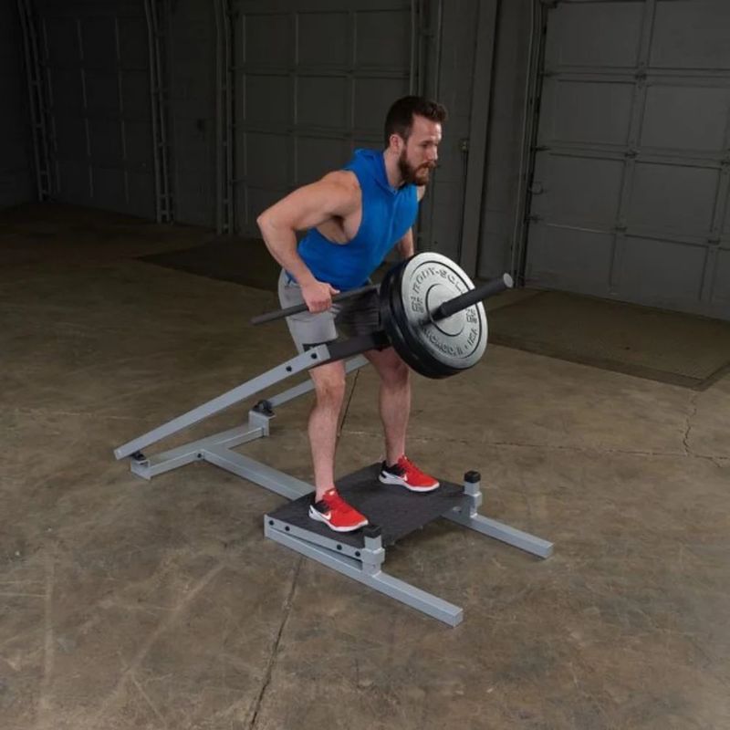 Body-Solid (#STBR500) ProClub T-Bar Row Machine in Silver