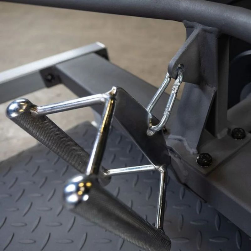 Body-Solid (#STBR500) ProClub T-Bar Row Machine in Silver