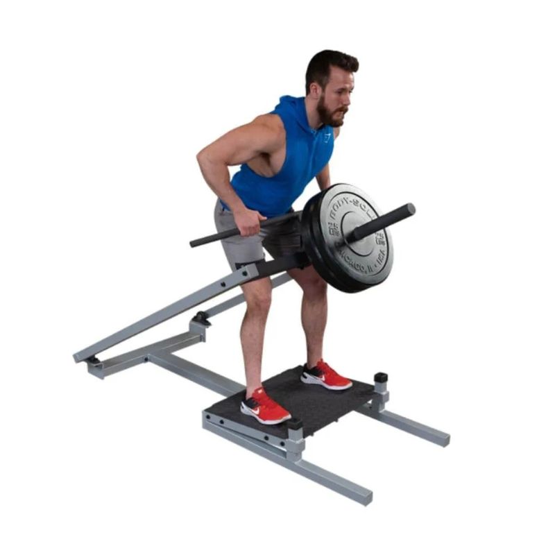 Body-Solid (#STBR500) ProClub T-Bar Row Machine in Silver