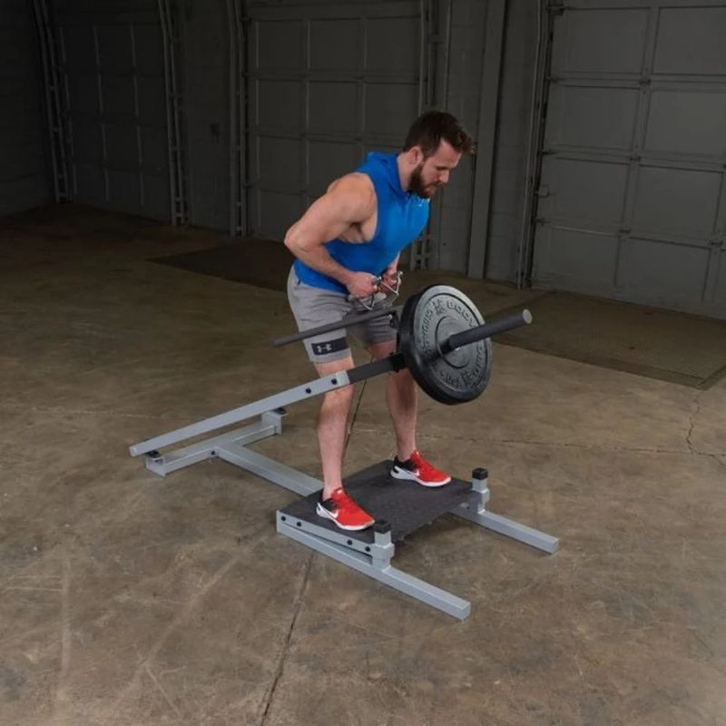 Body-Solid (#STBR500) ProClub T-Bar Row Machine in Silver