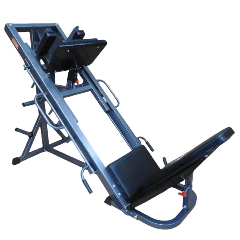 TDS Fitness (#TDS-35755-G) Leg Press/ Hip Sled Hack Squat Machine in Silver
