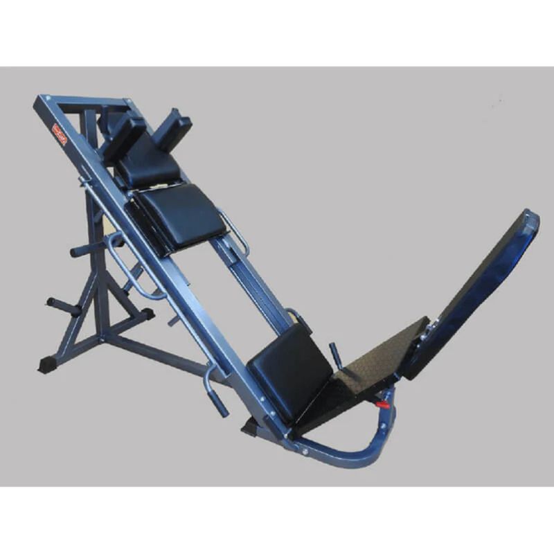 TDS Fitness (#TDS-35755-G) Leg Press/ Hip Sled Hack Squat Machine in Silver