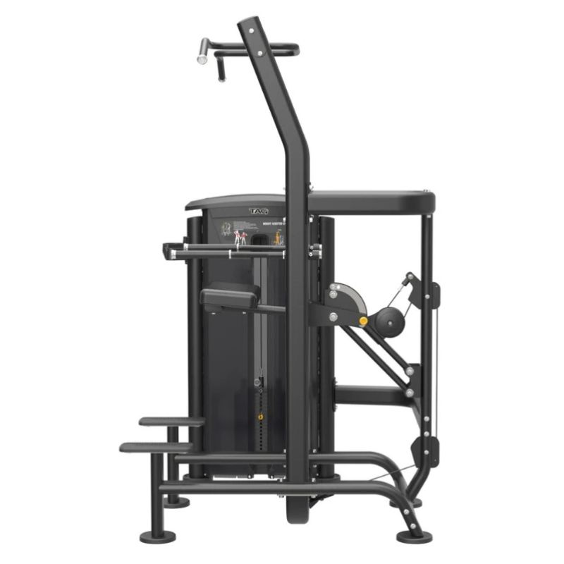 Tag Fitness (#Elite-Chin Dip Assist) Dual Assisted Chin Dip w/ 160lb Weight Stack