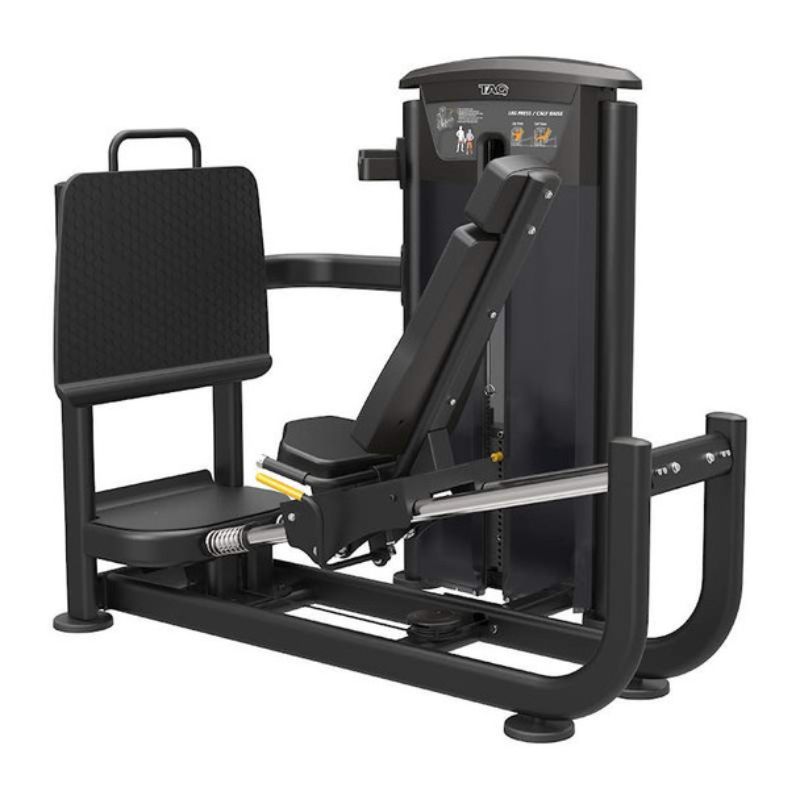Tag Fitness (#Elite-Leg Press/Calf) Leg Press/Calf Machine w/ 295lb Weight Stack