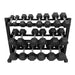 HEX Rubber Dumbbell
