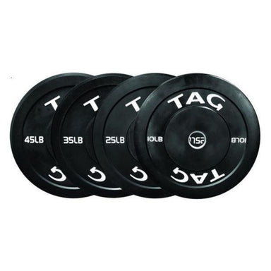 TAG Fitness Rubber Bumper PlatesFree Shipping on ALL Orders Price Match Guaranteed