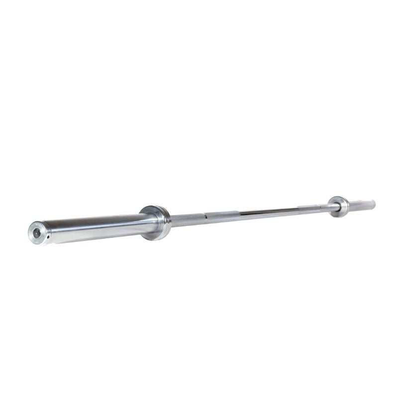 York Barbell 7' International Chrome Olympic 32mm Bar