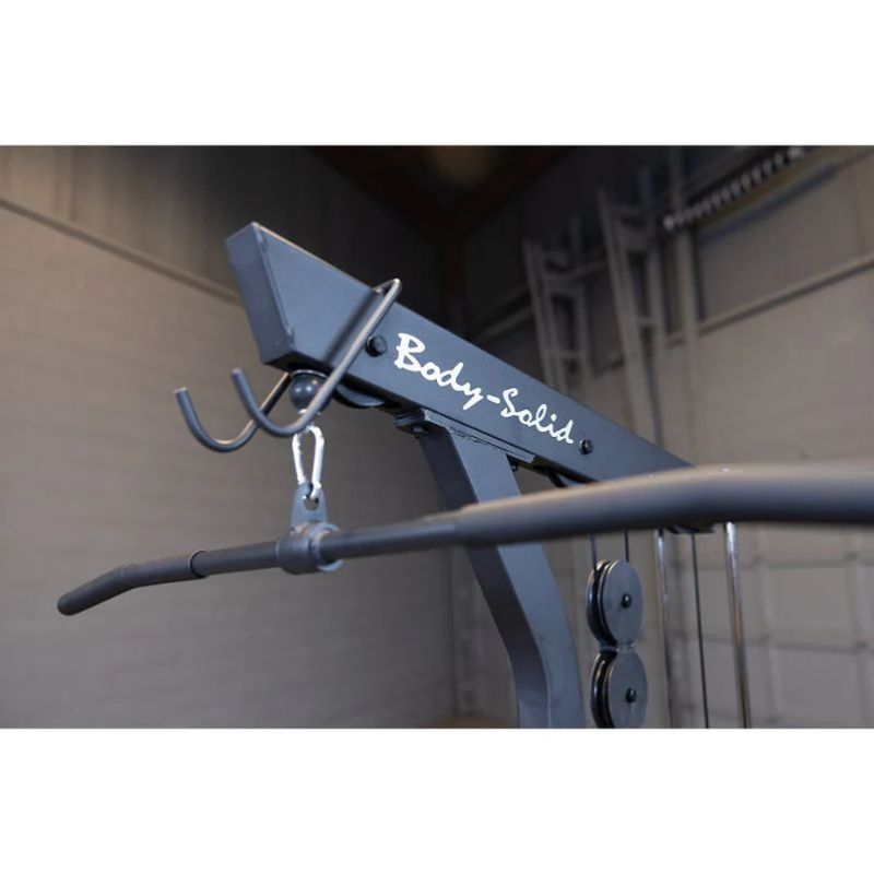 Body-Solid (#GLM85B) Lat Pulldown/Low Row Machine in Black