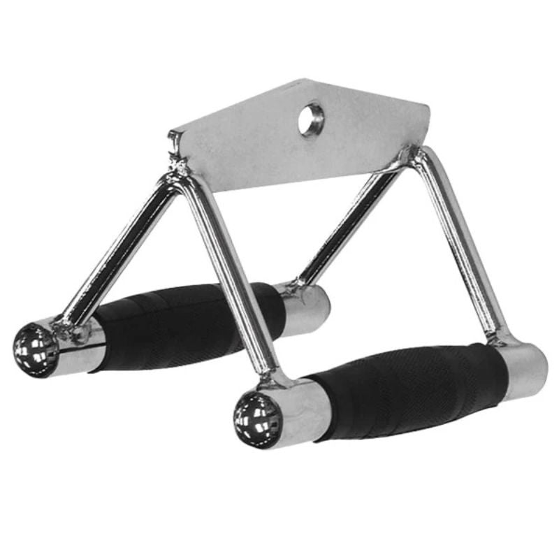 Body-Solid (#MB502RG) Rubber Grip Chrome Chinning Triangle