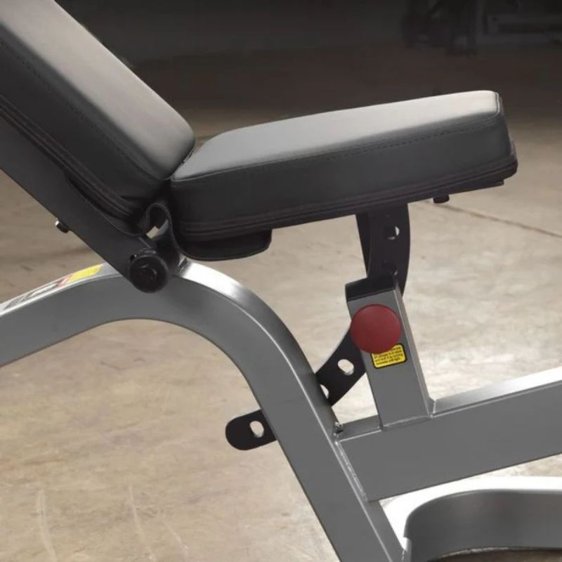 Body-Solid (#GFID71) Flat Incline Decline Bench in Silver