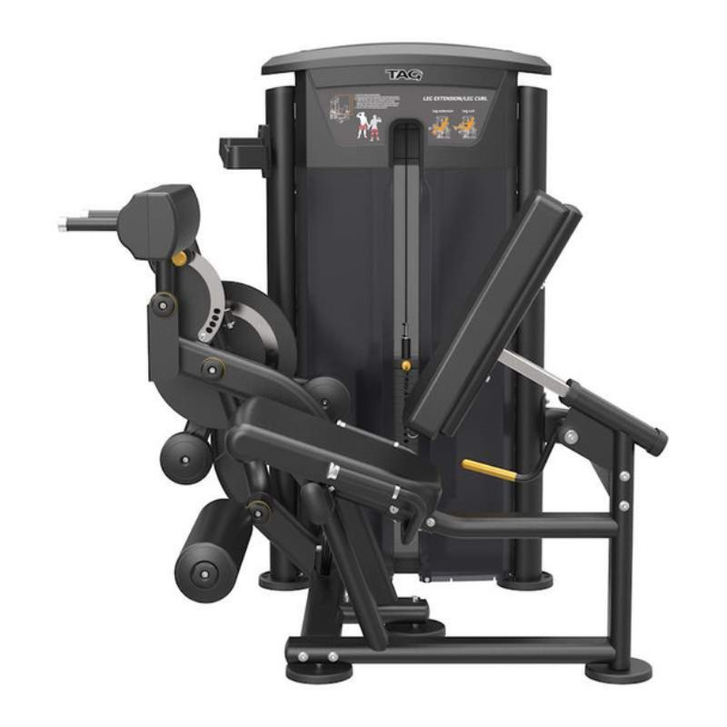 Tag Fitness (#Elite-Leg Ext/Curl) Leg Extension & Curl Machine w/ 170 lb Weight Stack