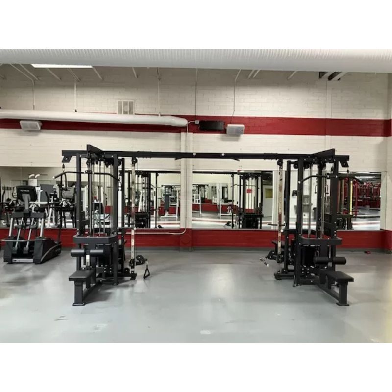 Vortex Strength (#VCCM8100B) Commercial 8-Stack Jungle Gym in Black
