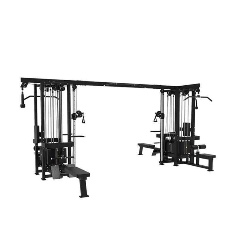 Vortex Strength (#VCCM8100B) Commercial 8-Stack Jungle Gym in Black