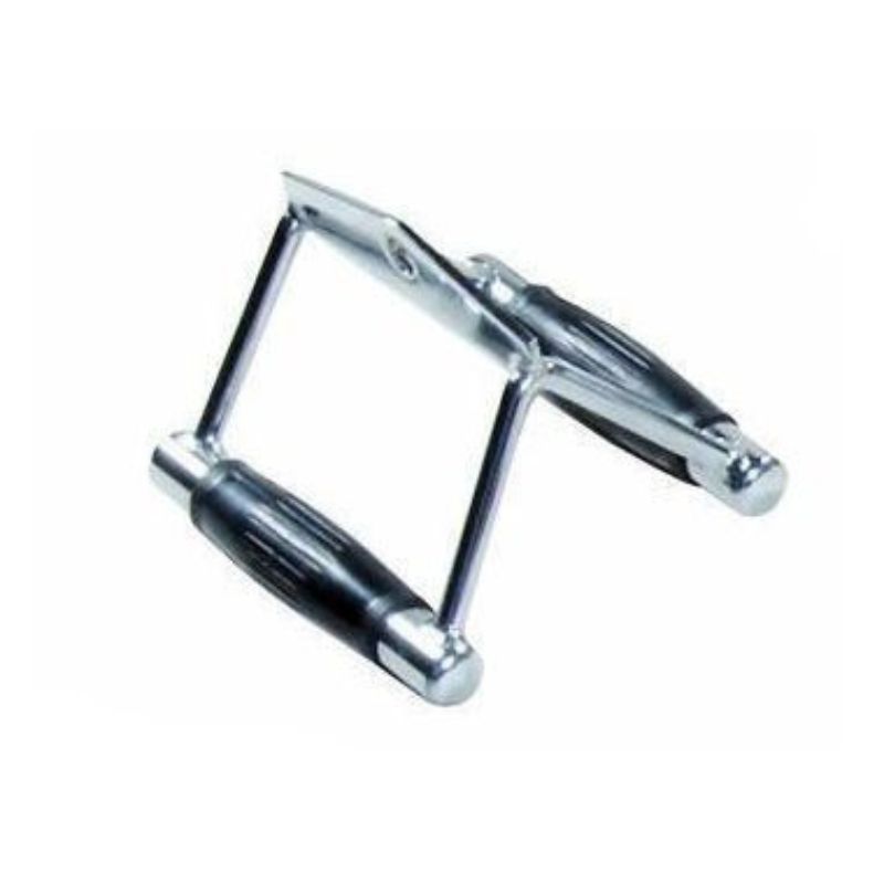 York Barbell (#36163) Rubber Grip Revolving Chrome Chinning Triangle